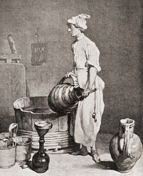 Le Garcon Cabartier (The Tavern Boy), After The Painting By Jean Sim©on Chardin.  From The Connoisseur Illustrated, Publushed 1916. Poster Print by Hilary Jane Morgan / Design Pics - Item # VARDPI12319500 Le Garcon Cabartier (The Tavern Boy), After The Painting By Jean Sim©on Chardin.  From The Connoisseur Illustrated, Publushed 1916. Poster Print by Hilary Jane Morgan / Design Pics - Item # VARDPI12319500