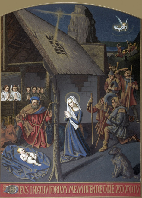 Nativity Scene, After A Miniature By Jehan Foucquet. From Military And Religious Life In The Middle Ages By Paul Lacroix Published London Circa 1880. Poster Print by Ken Welsh / Design Pics - Item # VARDPI1958369 Nativity Scene, After A Miniature By Jehan Foucquet. From Military And Religious Life In The Middle Ages By Paul Lacroix Published London Circa 1880. Poster Print by Ken Welsh / Design Pics - Item # VARDPI1958369