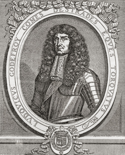 Godefroi, Comte D'estrades, 1607 To 1686. French Diplomatist And Marshal. From The Book Short History Of The English People By J.R. Green Published London 1893. Poster Print by Ken Welsh / Design Pics - Item # VARDPI1877951
