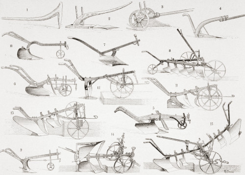 Evolution Of The Plough From The Most Primitive Up To The First Decade Of The 20th Century. From Enciclopedia Ilustrada Segu_, Published Barcelona Circa 1910. Poster Print by Ken Welsh / Design Pics - Item # VARDPI12280356 Evolution Of The Plough From The Most Primitive Up To The First Decade Of The 20th Century. From Enciclopedia Ilustrada Segu_, Published Barcelona Circa 1910. Poster Print by Ken Welsh / Design Pics - Item # VARDPI12280356