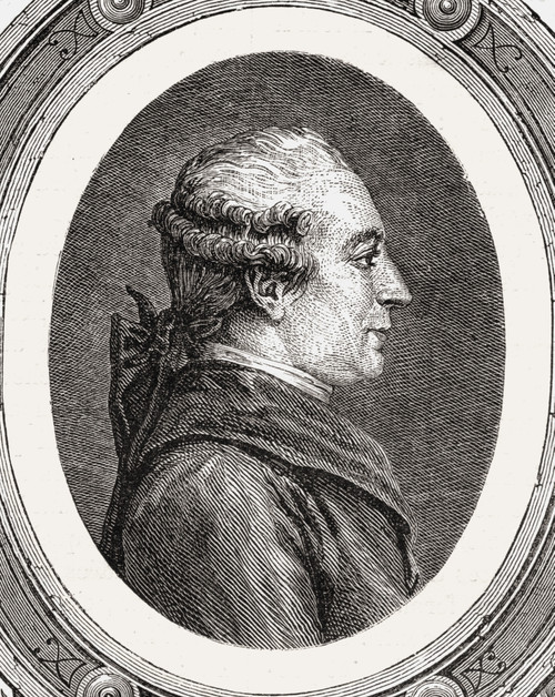 Pierre Augustin Caron De Beaumarchais, 1732-1799. French Dramatist. Engraved By Pannemaker After Lienard. From Histoire De La Revolution Francaise By Louis Blanc. Poster Print by Ken Welsh / Design Pics - Item # VARDPI1858238