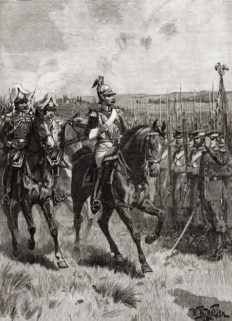 Alexander Ii Of Russia Reviewing His Army At Sebastopol During The Crimean War, 1855.  From The Century Edition Of Cassell's History Of England, Published C. 1900 Poster Print by Ken Welsh / Design Pics - Item # VARDPI12310304