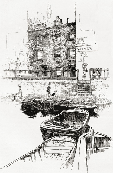 Nos. 118-119, Cheyne Walk, Chelsea, London, England. The Last Dwelling Place Of Joseph Mallord William "j. M. W." Turner. From The Century Magazine, Published 1887. Poster Print by Ken Welsh / Design Pics - Item # VARDPI12280659 Nos. 118-119, Cheyne Walk, Chelsea, London, England. The Last Dwelling Place Of Joseph Mallord William "j. M. W." Turner. From The Century Magazine, Published 1887. Poster Print by Ken Welsh / Design Pics - Item # VARDPI12280659