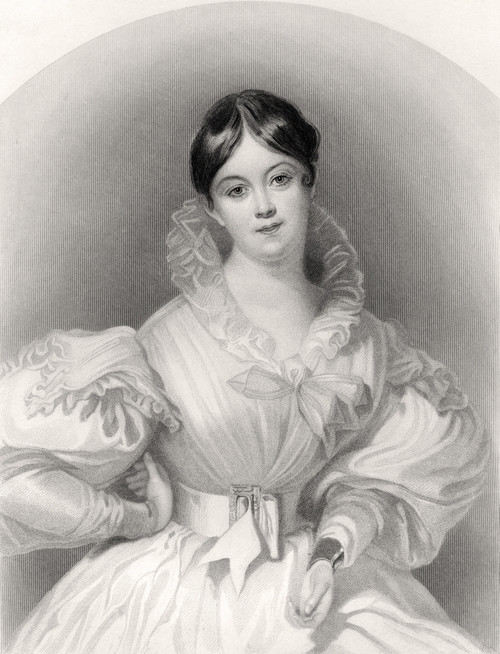 Letitia Elizabeth Landon 1802 To 1838 English Poet And Novelist Engraved By J Thomson After G Machse From The Book The National Portrait Gallery Volume Iv Published C1820 Poster Print by Ken Welsh / Design Pics - Item # VARDPI1862322