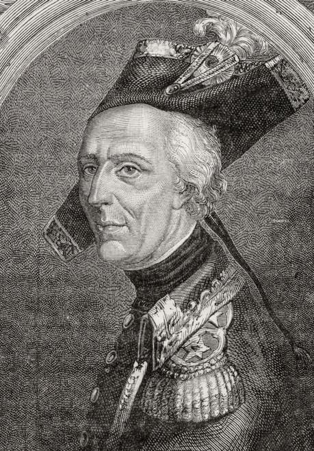 Luc Sim¬ê¬©on Auguste Dagobert, Marquis De Fontenille,1736-1794.French General.Engraved By Pannemaker After Rambert. From Histoire De La Revolution Francaise By Louis Blanc Poster Print by Ken Welsh / Design Pics - Item # VARDPI1858167