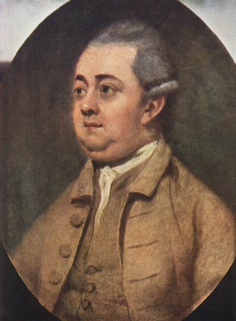 Edward Gibbon, 1737 - 1794.   English Historian, Author And Member Of Parliament.  After The Painting By Henry Walton.  From Impressions Of English Literature, Published 1944. Poster Print by Ken Welsh / Design Pics - Item # VARDPI12290492