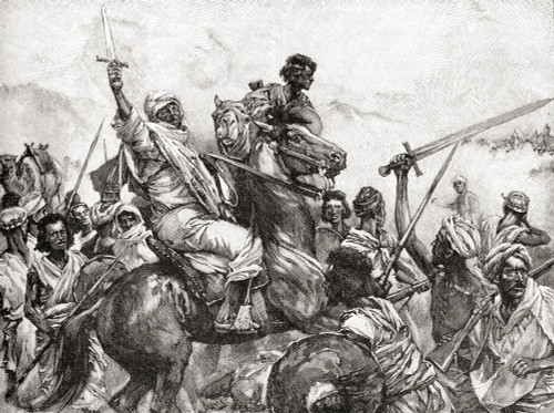 The Battle Of Toski (Tushkah), Egypt, August 3rd, 1889 Between Anglo-Egyptian Forces And Mahdist Sudanese. From The Century Edition Of Cassell's History Of England, Published C. 1900 Poster Print by Ken Welsh / Design Pics - Item # VARDPI12310614