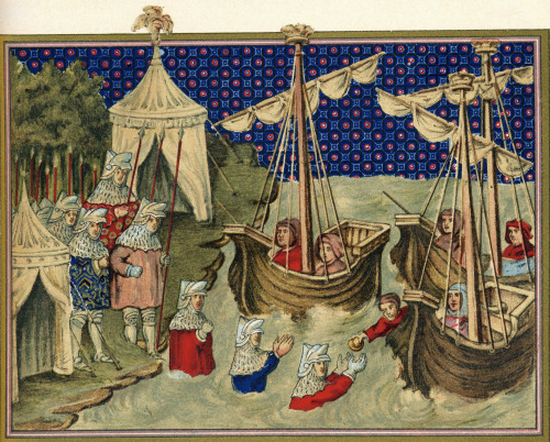 Scene From Richard Ii's Campaign In Ireland In 1394. Ships Bringing Provisions To The English Army. From The Book Short History Of The English People By J.R. Green, Published London 1893. Poster Print by Ken Welsh / Design Pics - Item # VARDPI1877845 Scene From Richard Ii's Campaign In Ireland In 1394. Ships Bringing Provisions To The English Army. From The Book Short History Of The English People By J.R. Green, Published London 1893. Poster Print by Ken Welsh / Design Pics - Item # VARDPI1877845