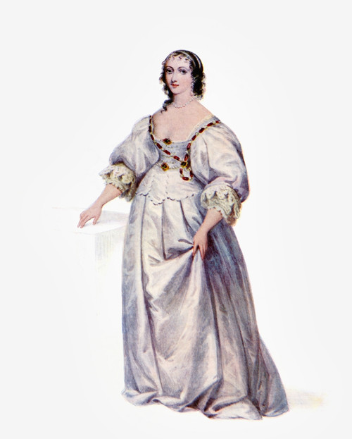 Henrietta Maria Of France, 1609 To1669.  Queen Consort Of England, Scotland And Ireland As The Wife Of King Charles I.  From The Book The Connoisseur Illustrated Published 1903. Poster Print by Hilary Jane Morgan / Design Pics - Item # VARDPI12320956