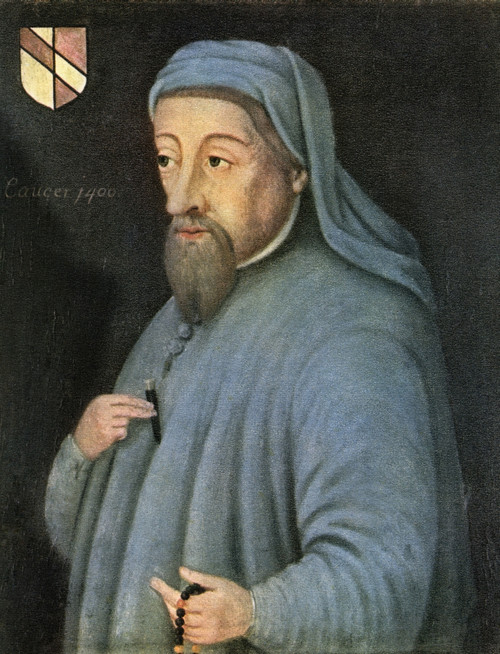 Geoffrey Chaucer C1343 1400 Aka The Father Of English Literature English Author Poet Philosopher Bureaucrat And Diplomat From Impressions Of English Literature Published 1944 Poster Print by Ken Welsh / Design Pics - Item # VARDPI12290462 Geoffrey Chaucer C1343 1400 Aka The Father Of English Literature English Author Poet Philosopher Bureaucrat And Diplomat From Impressions Of English Literature Published 1944 Poster Print by Ken Welsh / Design Pics - Item # VARDPI12290462