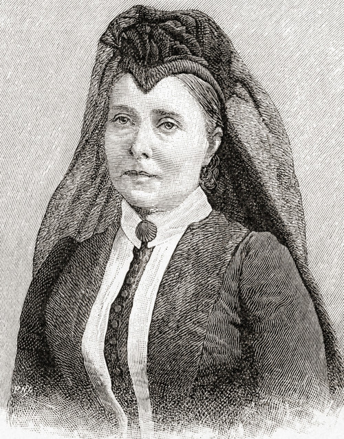Victoria Princess Royal 1840 1901 Daughter Queen Victoria She Was German Empress And Queen Prussia Marriage To German Emperor Frederick Iii Seen Here AA Widow 1891 From Strand Magazine Vol I January To June 1891 Ken Welsh # VARDPI12323709