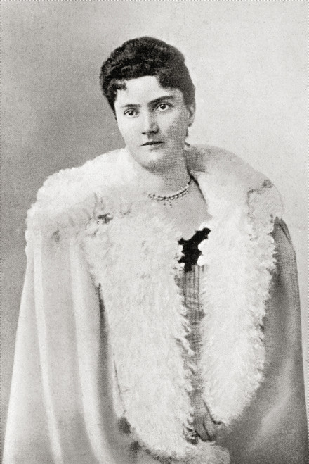 Draginja "Draga" Obrenovi? 1864 1903 formerly Main Queen consort of King Aleksandar Obrenovi? of the Kingdom of Serbia From Hutchinson's History of the Nations published 1915 Poster Print by Ken Welsh / Design Pics - Item # VARDPI12332923