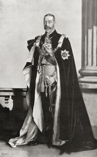 George V 1865 1936 King Of The United Kingdom And The British Dominions And Emperor Of India From Buckingham Palace Its Furniture Decoration And History Published 1931 Poster Print by Hilary Jane Morgan / Design Pics - Item # VARDPI12288428