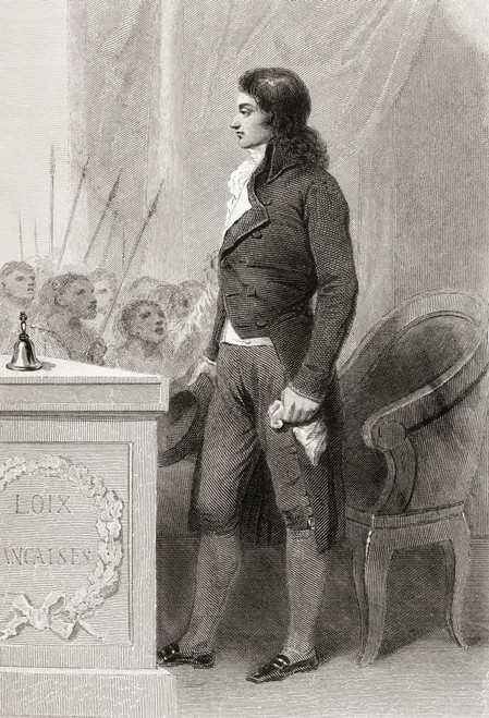 Fran¬êois-Antoine Count Of Boissy D'anglas 1756 1828 French Writer Lawyer And Politician During The Revolution From Galerie Historique De La R¬ê¬©volution Fran¬êaise Published C1869 Poster Print by Ken Welsh / Design Pics - Item # VARDPI12323383