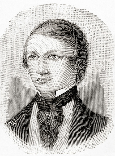 Sir Charles Wyndham 1837 1919 English Actor-Manager And Volunteer Brigade Surgeon For The Union Army During The American Civil War Seen Here Aged 18 From The Strand Magazine Vol I January To June 1891 Poster by Ken Welsh - Item # VARDPI12323713
