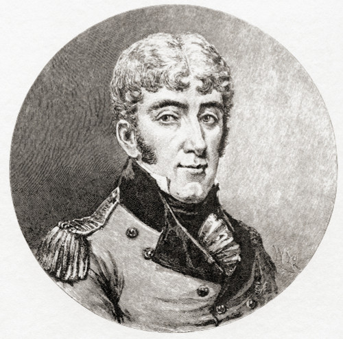 Colonel David Collins 1756 1810 British Irish Administrator Of Britain's First Australian Colonies Lieutenant Governor Of The Colony Of New South Wales And Van Diemens Land After AA Print Dating From The 1880's Poster Ken Welsh # VARDPI12323660