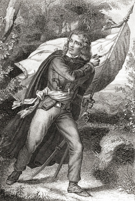 Jacques Cathelineau Aka Saint Of Anjou 1759 1793 French Vend¬ê¬©an Insurrection Leader During The French Revolution From Galerie Historique De La R¬ê¬©volution Fran¬êaise Published C1869 Poster Print by Ken Welsh / Design Pics - Item # VARDPI12323308