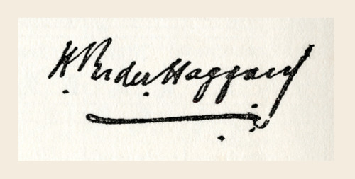 Signature Of Sir Henry Rider Haggard 1856 1925 Aka H Rider Haggard English Writer Of Adventure Novels And AA Pioneer Of The Lost World Literary Genre From King Albert's Book Published 1914 Poster by Ken Welsh / Design Pics - Item # VARDPI12323436