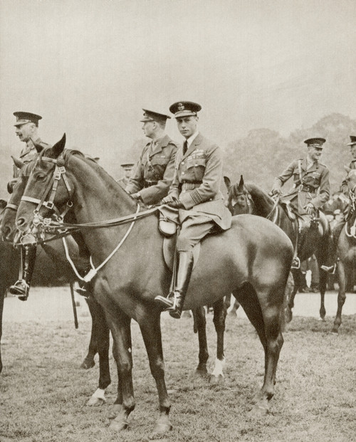 Prince Albert Seen Here In 1920 When He Was Created Duke Of York Later George Vi 1895 1952 King Of The United Kingdom From The Story Of 25 Eventful Years In Pictures Published 1935 Poster by Hilary Jane Morgan / Design Pics - Item # VARDPI12288406