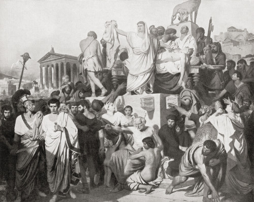 Mark Antony delivering the funeral oration over the dead body of Caesar 44BC Marcus Antonius 83 BC 30 BC aka Mark or Marc Antony Roman politician and general From Hutchinson's History of the Nations published 1915 Poster Ken Welsh # VARDPI12332662 Mark Antony delivering the funeral oration over the dead body of Caesar 44BC Marcus Antonius 83 BC 30 BC aka Mark or Marc Antony Roman politician and general From Hutchinson's History of the Nations published 1915 Poster Ken Welsh # VARDPI12332662