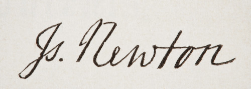 Sir Isaac Newton 1642 To 1727 English Physicist And Mathematical Scientist His Signature From The National And Domestic History Of England By William Aubrey Published London Circa 1890 Poster Print by Ken Welsh / Design Pics - Item # VARDPI12289915