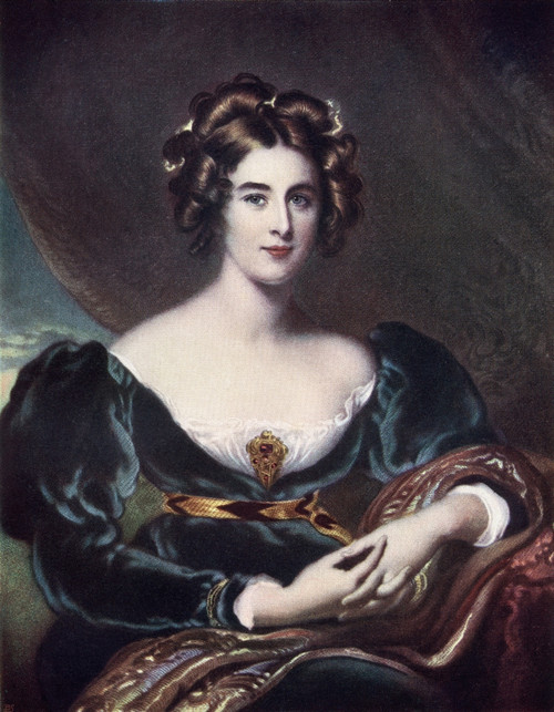 Sarah Garay N¬ê¬©e Brunsden Lady Lyndhurst 1795 To 1834 First Wife Of John Singleton Copley Baron Lyndhurst Illustration From The Book The Connoisseur Illustrated Published 1904 Poster Print by Hilary Jane Morgan / Design Pics - Item # VARDPI12321013
