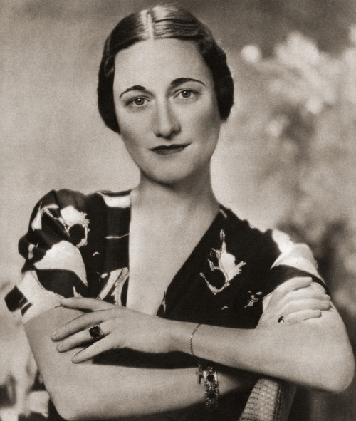 Wallis Simpson Later Duchess Windsor Born Bessie Wallis Warfield 1896 1986 American Socialite Married To Prince Edward Duke Windsor Formerly King Edward Viii United Kingdom Coronation Souvenir Book Published 1937 Hilary Jane Morgan # VARDPI12288421