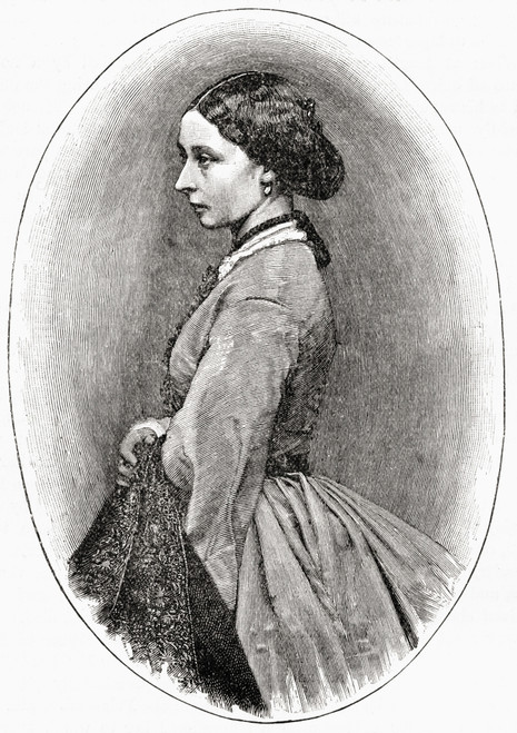 Princess Alice Of The United Kingdom 1843 1878; Later Princess Louis Of Hesse And Grand Duchess Of Hesse And Rhine Daughter Of Queen Victoria From The Century Edition Of Cassell's History Of England Published C 1900 Poster Ken Welsh # VARDPI12310390