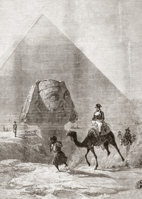 Napoleon In Egypt During His Campaign In Egypt And Syria (17981801) After The Painting Karl Girardet 1851 Napoleon Bonaparte 1769 1821 French Military And Political Leader From L'univers Illustre Published June 1863 Poster Ken Welsh # VARDPI12324028