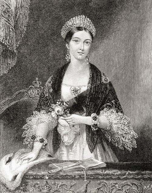 Victoria 1819 1901 Queen Of The United Kingdom Of Great Britain And Ireland And Empress Of India Seen Here In 1837 Just After Her Coronation From The Strand Magazine Vol I January To June 1891 Poster by Ken Welsh / Design Pics - Item # VARDPI12323704