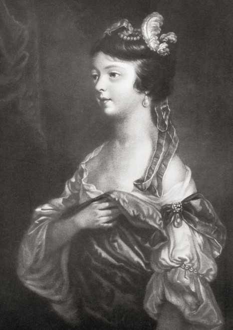 Lady Charlotte Fitzwilliam Later Known As Lady Dundas 1746 To 1833 English Socialite And Wife Of Thomas Dundas 1st Baron Dundas Illustration From The Book The Connoisseur Illustrated Published 1904 Poster by Hilary Jane Morgan - Item # VARDPI12321018