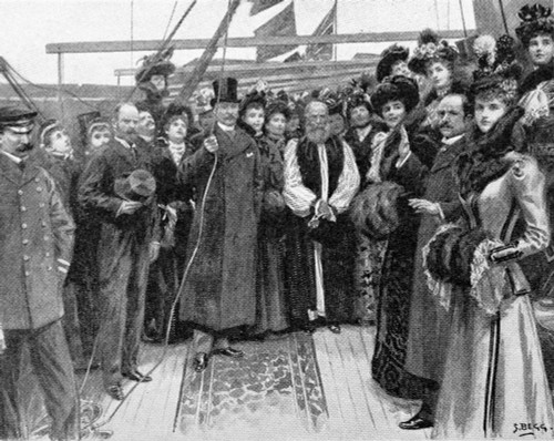 Illustrated London News record Transvall War 1899-1900 chievements home colonial forces great conflict Boer Republics Spencer Wilkinson record hospital ship Maine Duke Connaught hoisting Union Jack presented queen Victoria John Short # VARDPI12451711
