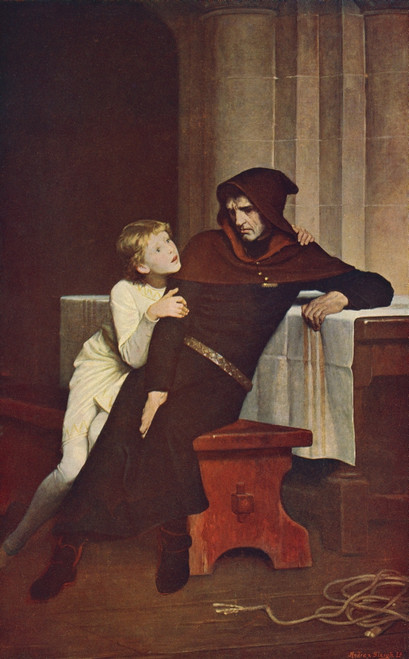 Prince Arthur Hubert De Burgh His Guard Whilst Imprisoned Chateau De Falaise King John England After William Frederick Yeames Arthur I 1187 1203 4th Earl Richmond Duke Brittany Hubert De Burgh 1st Earl Kent C 1160 1243 Justiciar England Ireland Casse
