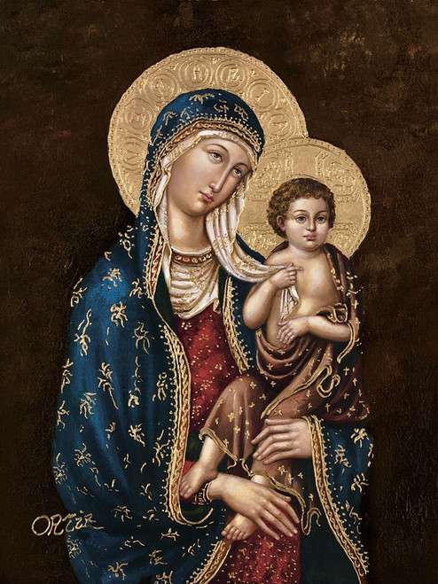 Madonna and Child Poster Print by Ortiz Ortiz - Item # VARPDX124173