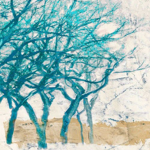 Turquoise Trees I Poster Print by Aprile Alessio - Item # VARPDX1AI4748
