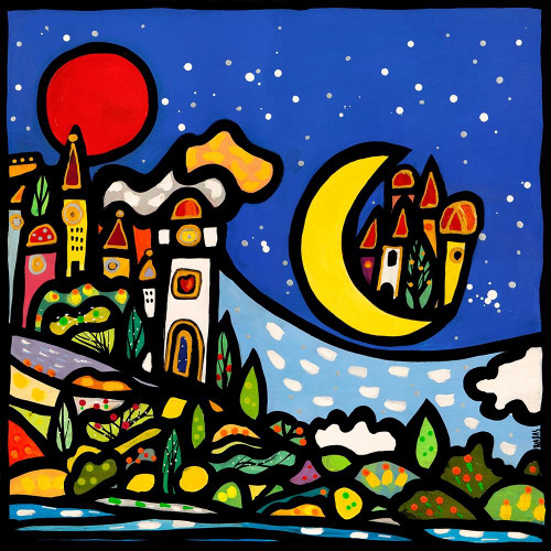 Mondi lontani Poster Print by Wallas Wallas - Item # VARPDX1WA4953