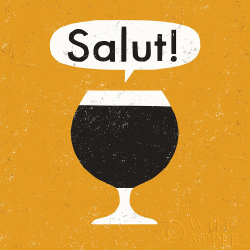 Craft Beer Salut Poster Print by Michael Mullan - Item # VARPDX20355