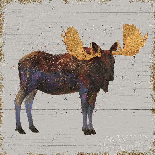 Golden Nature I on Wood Poster Print by James Wiens - Item # VARPDX23033