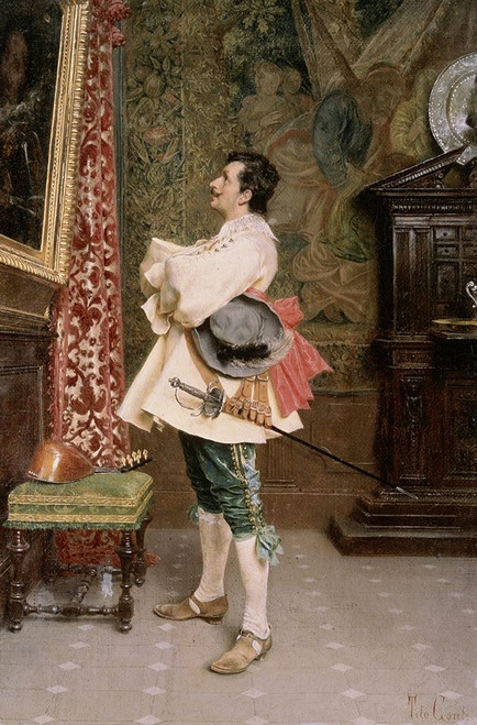 In Front of The Portrait Poster Print by Tito Conti - Item # VARPDX277113