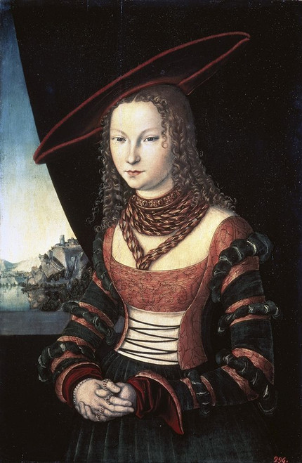 Portrait of a Lady Poster Print by Lucas Cranach - Item # VARPDX277147