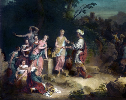 Elieser and Rebecca Poster Print by Christian W.E. Dietrich - Item # VARPDX277405