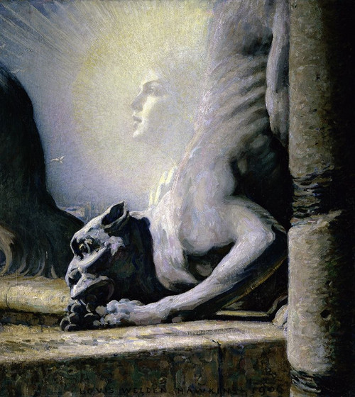 The Sphinx and the Chimera Poster Print by Louis Welden Hawkins - Item # VARPDX277863