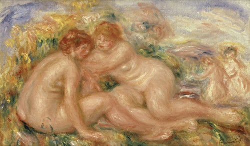 Four Bathers Poster Print by Pierre-Auguste Renoir - Item # VARPDX279632