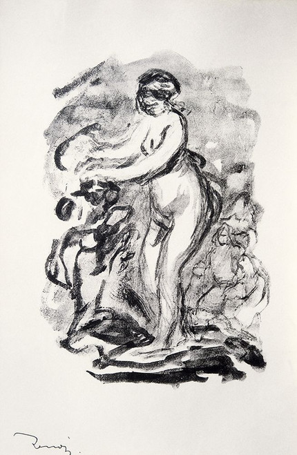 The Bather Poster Print by Pierre-Auguste Renoir - Item # VARPDX279674