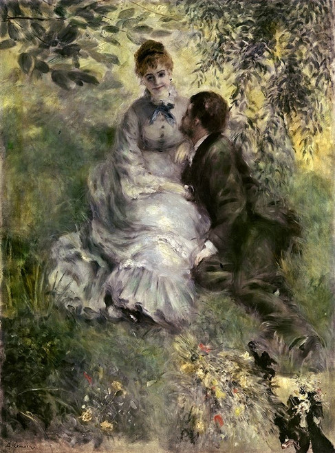 The Lovers Poster Print by Pierre-Auguste Renoir - Item # VARPDX279678