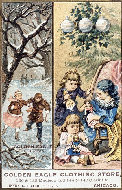 Golden Eagle Clothing Store Poster Print by Unknown Unknown - Item # VARPDX280866
