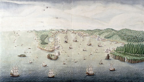 Veue Du Port De Louis - Bourg Dans LIsle Royale Poster Print by Unknown Unknown - Item # VARPDX281209