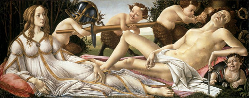 Venus and Mars Poster Print by Sandro Botticelli - Item # VARPDX281752