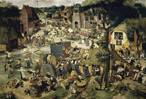 Village Celebration (I) Poster Print by Pieter Bruegel the Elder - Item # VARPDX281799