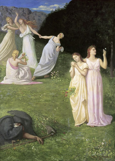 The Reaper Poster Print by Pierre Puvis de Chavannes - Item # VARPDX281957